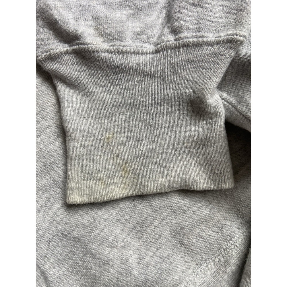 Vintage 90s Champion Reverse Weave Harvard Cut Sweatshirt Size L Gray Ivy League - Picture 13 of 14